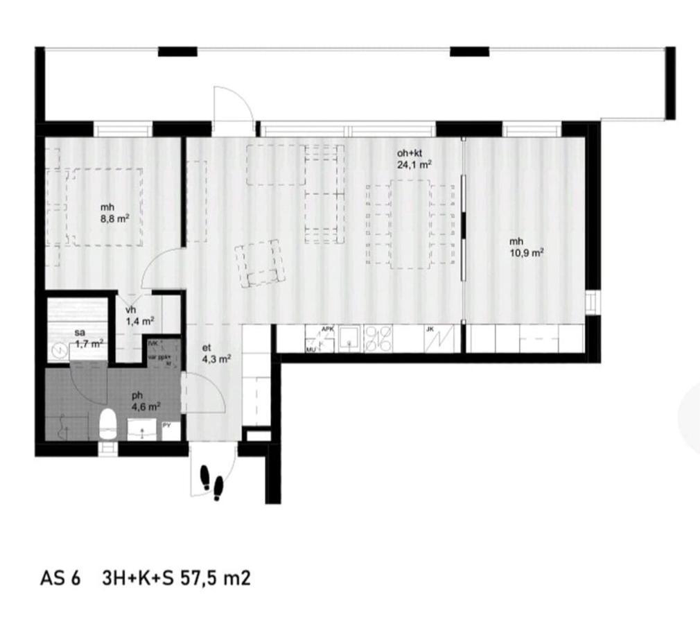 Kivikatu Apartment Рованиеми Экстерьер фото